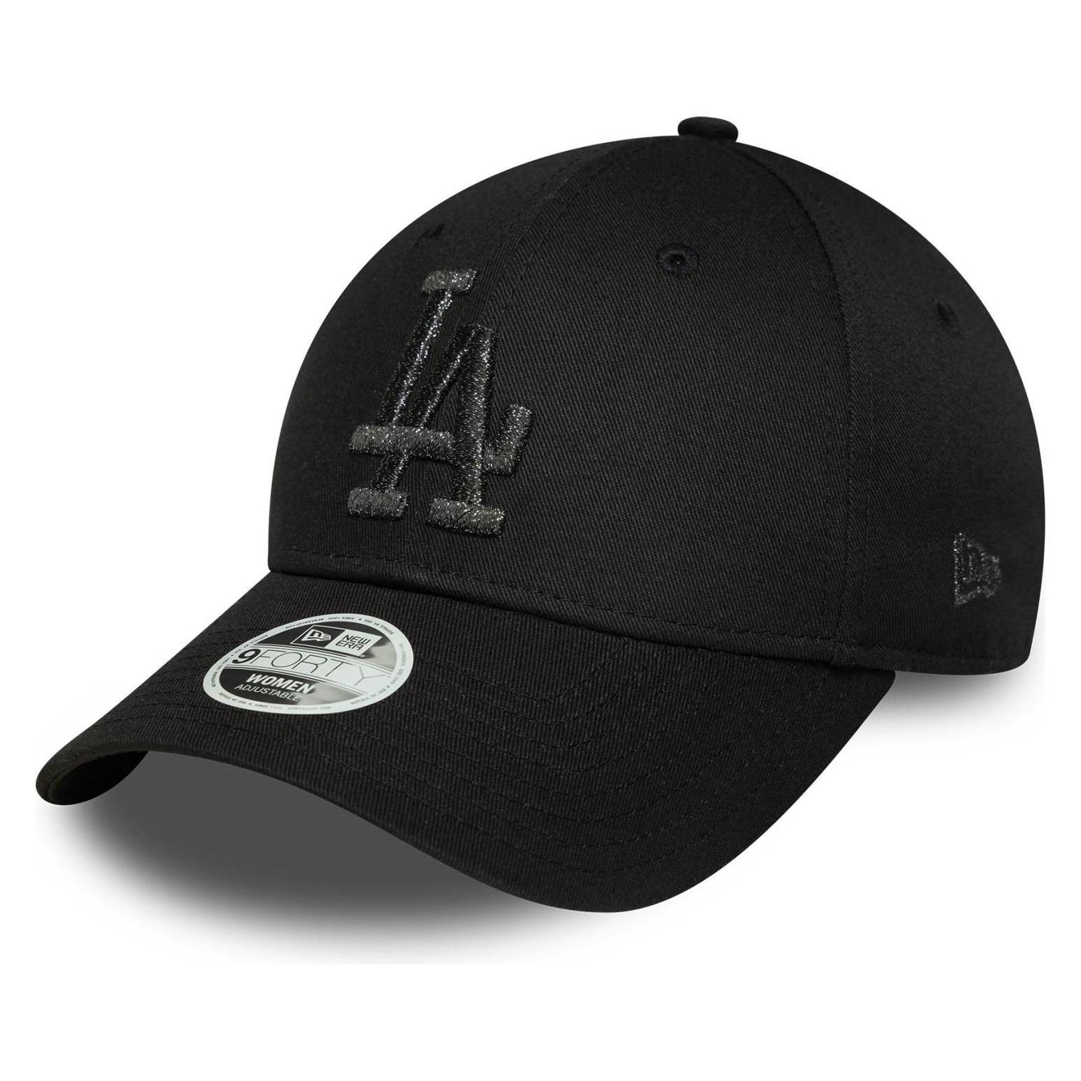 New Era, Damen, Cap, 9Forty Damen Cap - Metallic Los Angeles Dodgers, Schwarz