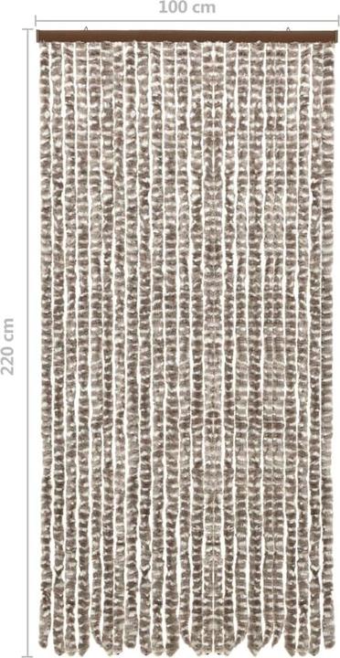Taupe und Weiss