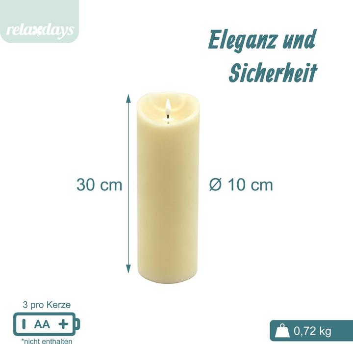 Produktbild Relaxdays LED-Kerze
