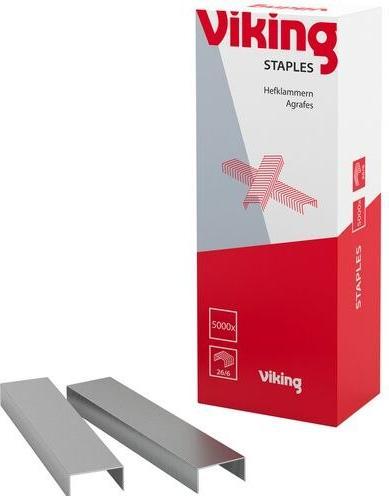 Immagine prodotto Office Depot Graffette OD 26/6 metallo bigpack cromo (5000 x)