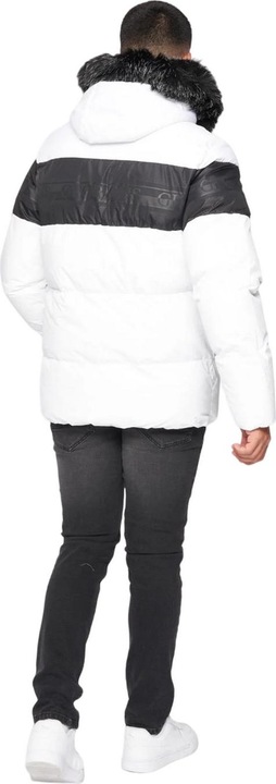 Actual product image Glorious Gangsta Mens Rocavin Short Puffer Jacket (S)