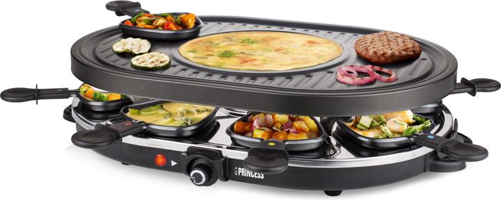Productafbeelding Princess 162700 Raclette 8 Ovale Grill Party
