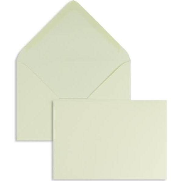 Blanke, Briefumschlag, Briefumschläge 90x140mm 120g/qm gummiert VE=100 Stück champagner (100 x)