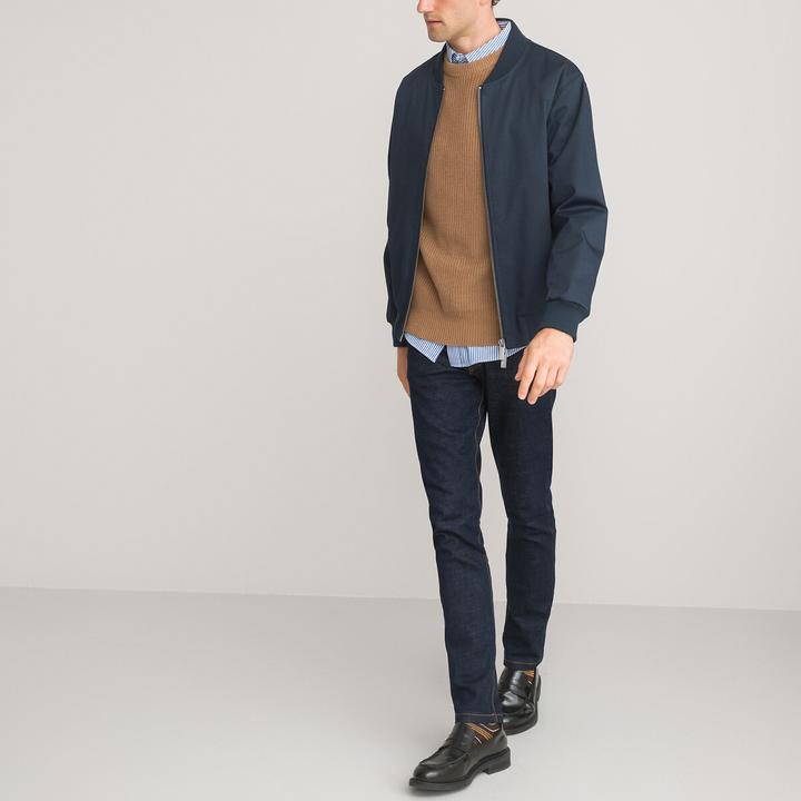 Image du produit La Redoute Collections Pull en maille côtelée Signature (M)