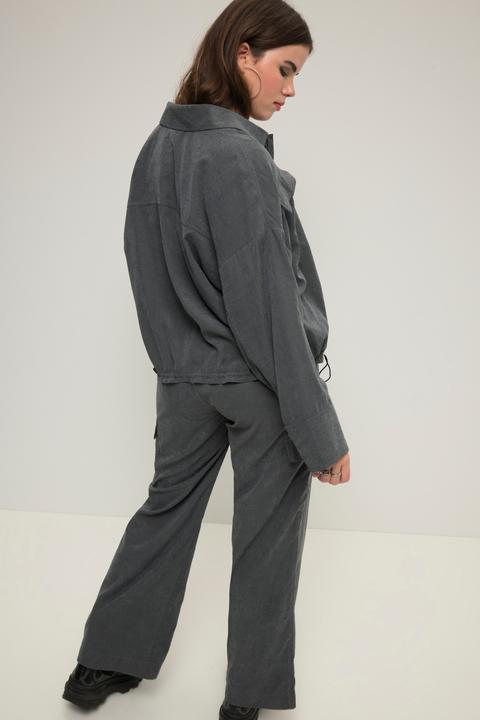 Immagine prodotto Studio Untold Giacca a camicia in stile cargo dal taglio oversize con collo da camicia, taschini e maniche lunghe (50, 52)