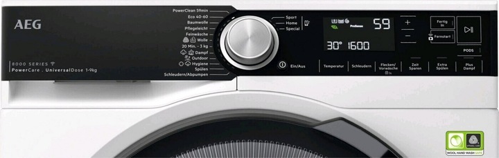 Produktbild AEG LR8E80690 (Lieferstart 02/2023) (9 kg, Links)