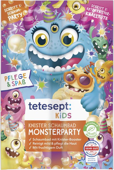 Image du produit Tetesept Bain moussant pour enfants Monster Party (45 ml, Huile de bain)