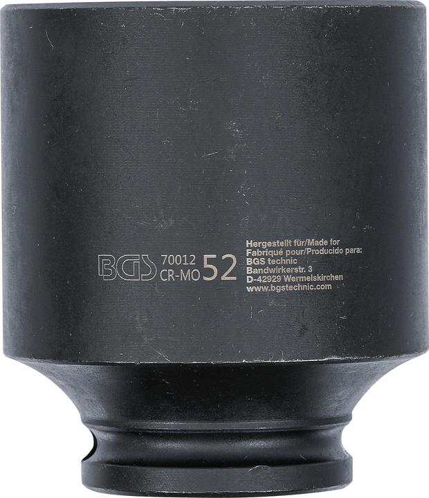 Produktbild BGS Kraft-Steckschlüssel-Einsatz (52 mm)
