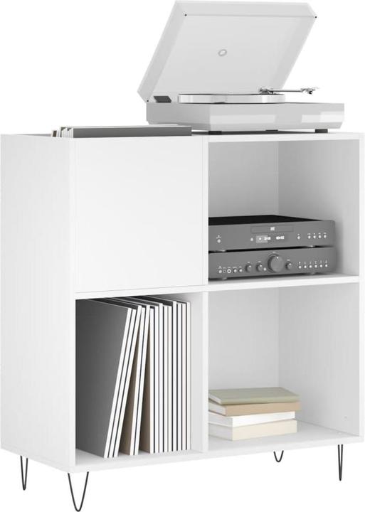 Immagine prodotto VidaXL Plattenschrank Weiss 84,5x38x89 cm Holzwerkstoff, Farbe