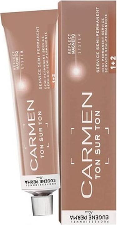 Produktbild Eugene Perma Carmen Tone on Tone Hair Color P.12 60ml Tub (P'12)