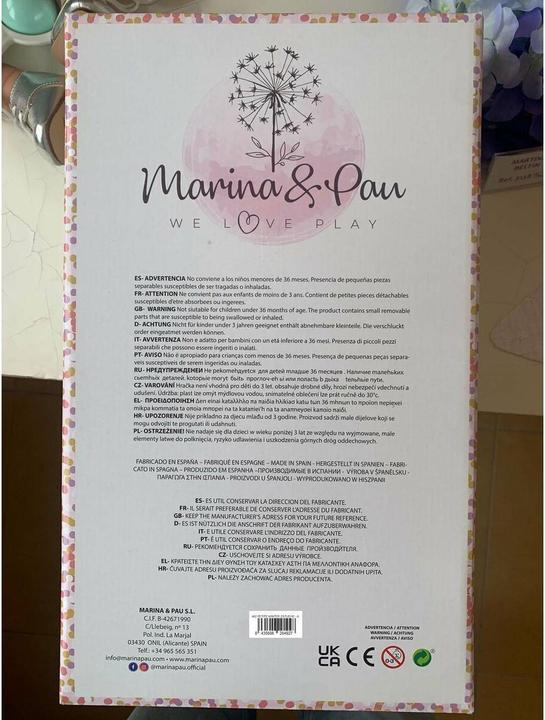 Produktbild Marina & Pau Baby-Puppe Petite Winter 40 cm