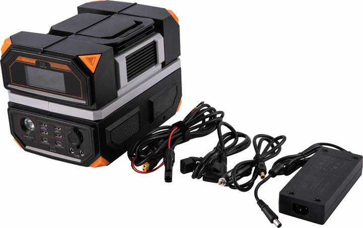 Produktbild Technaxx TX-202 Powerstation 20Ah Power Delivery Li-Ion Schwarz-Silber, Orange Outdoor (504 Wh, 6.25 kg)