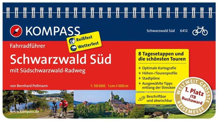 Produktbild Schwarzwald Süd mit Südschwarzwald Radweg 50000 (Deutsch, Bernhard Pollmann, 2013)