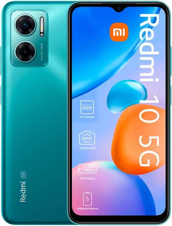 Produktbild Xiaomi Redmi 10 5G (64 GB, Aurora Green, 6.85", Dual SIM, 5G)