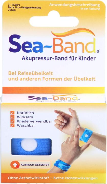 Produktbild Sea-Band Akupressurband für Kinder, 2 St. Bänder