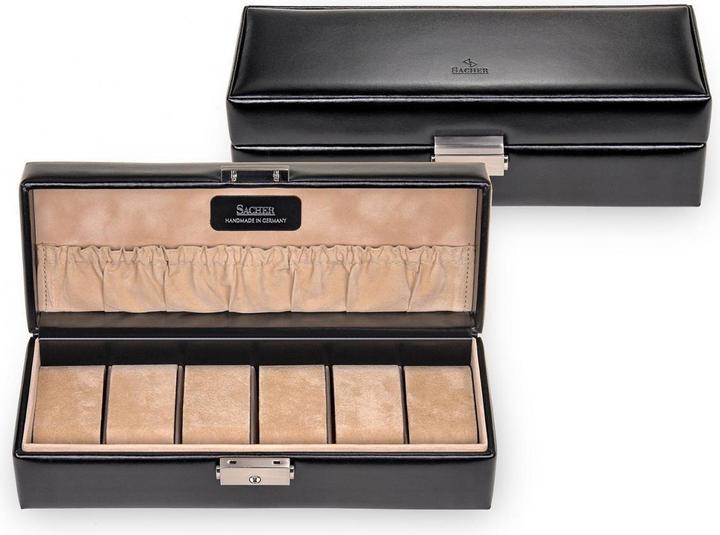 Sacher Uhrenkoffer Leder