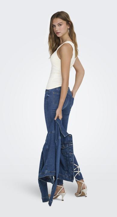 Actual product image Only Plain top without sleeves (XL)