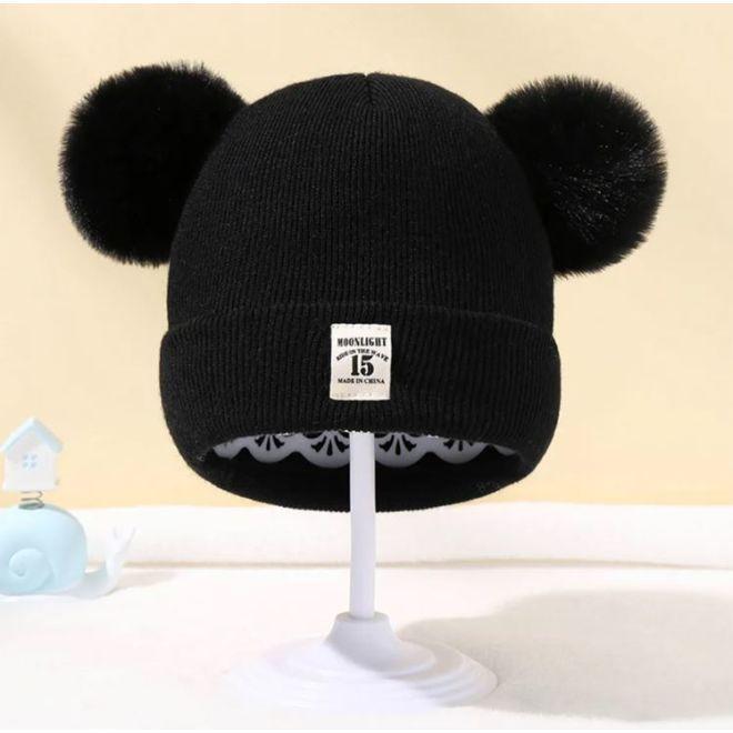 Produktbild MU Style Moonlight Series Kinder Winter Mütze inkl. Halswärmer (One Size)