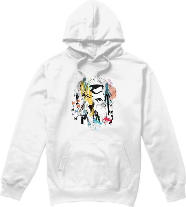 Immagine prodotto Star Wars Felpa con Cappuccio Stormtrooper Astratta Uomo (M)