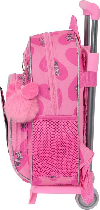 Produktbild Minnie Mouse Schulrucksack mit Rädern Loving Rosa 28 x 34 x 10 cm (28 l)