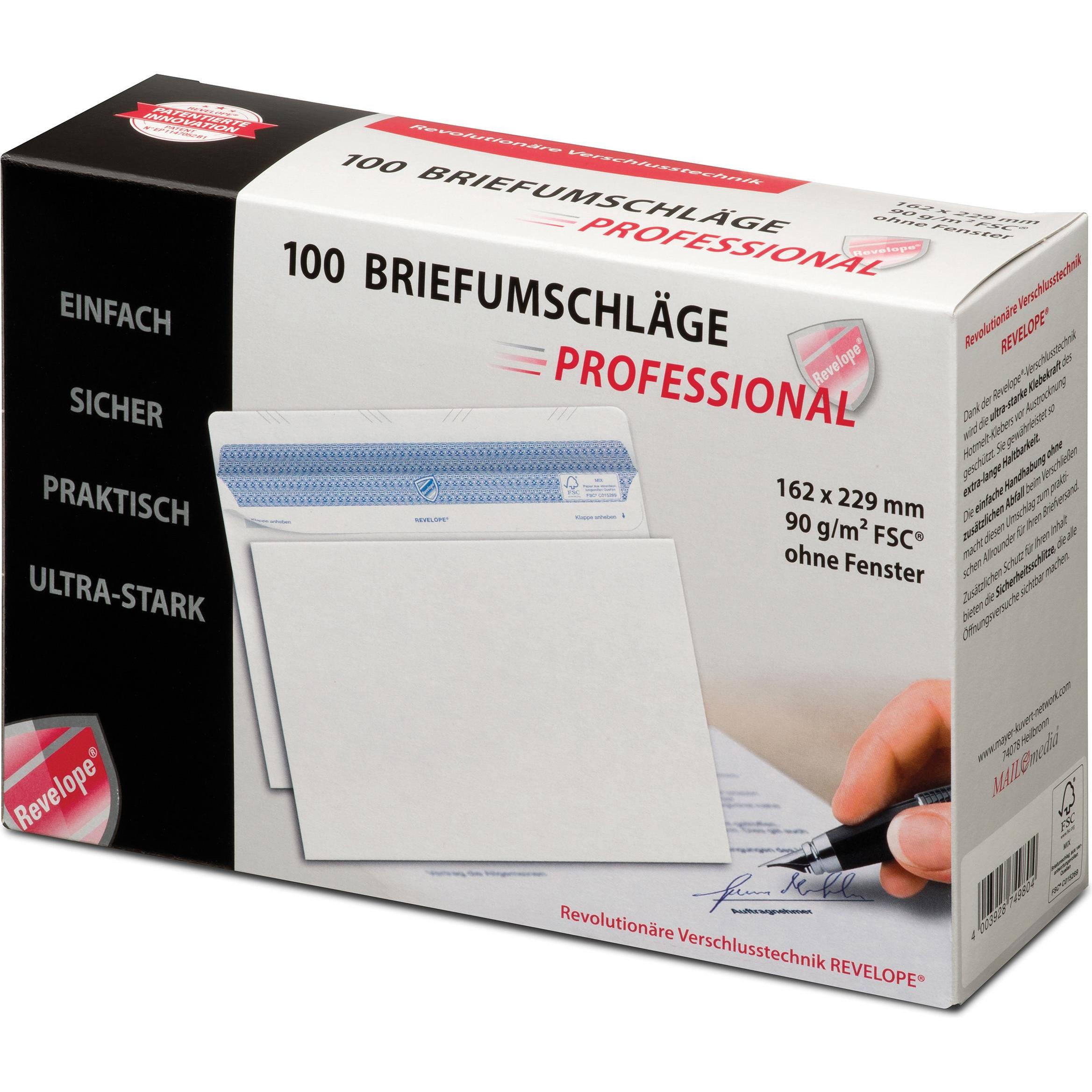 Thumbnail - Magni, Briefumschlag, Revelope (C5, 100 x)