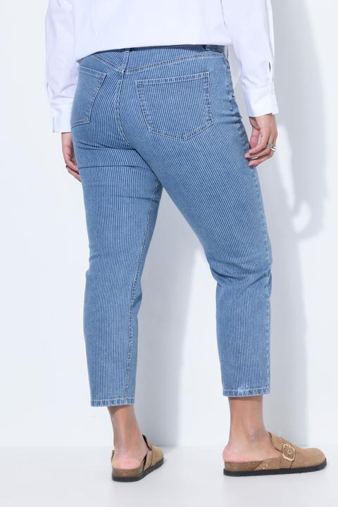 Immagine prodotto Studio Untold Mom jeans con cinque tasche e righe (48)