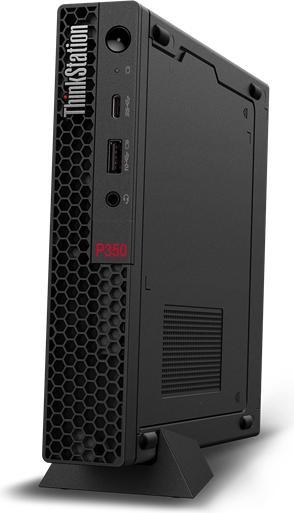 Produktbild Lenovo ThinkStation P350 30EF (1000 GB, 32 GB, Intel Core i9-11900T, T600)