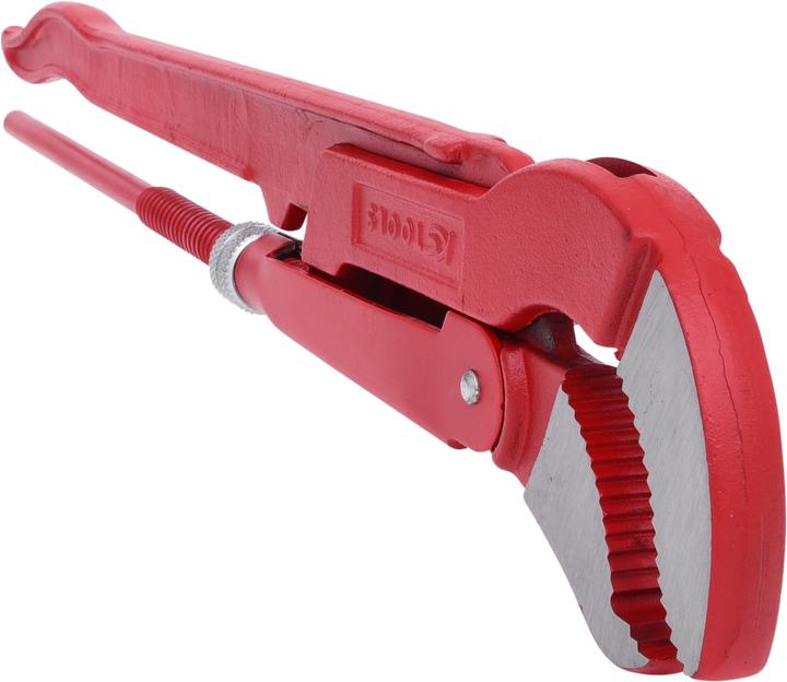 Produktbild KS Tools Eckrohrzange, 45° gewinkelt, stufenlos verstellbar, für Rohrdurchmesser 3" (650 mm)