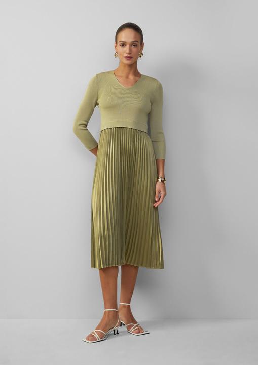 Actual product image S.Oliver Kleid Midikleid mit plissiertem Rock (46)