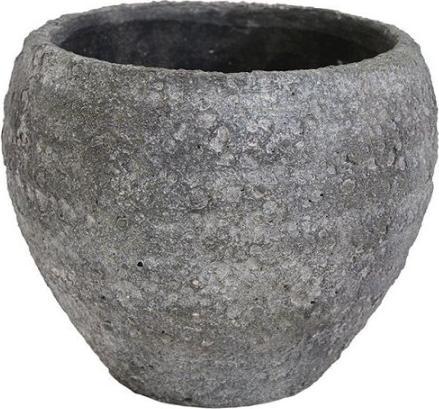 Produktbild Bludeko Topf Lava anthrazit 18.5x14.5cm (1) (18.50 x 14.50 cm)