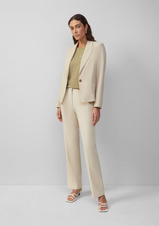 Actual product image S.Oliver Hose Elegante Hose mit Straight Leg aus Waffel-Piqué (46)