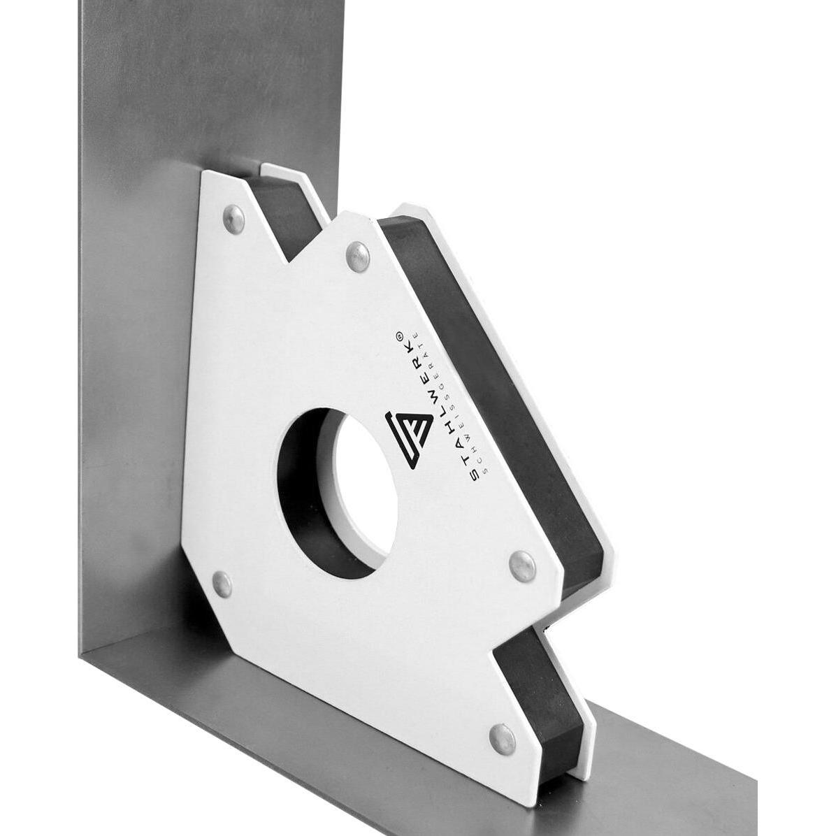 Stahlwerk, Schweissgerät Zubehör, Magnet-Schweisswinkel 45° x 90° x 135°, 34 kg / 75 lbs 4er Set