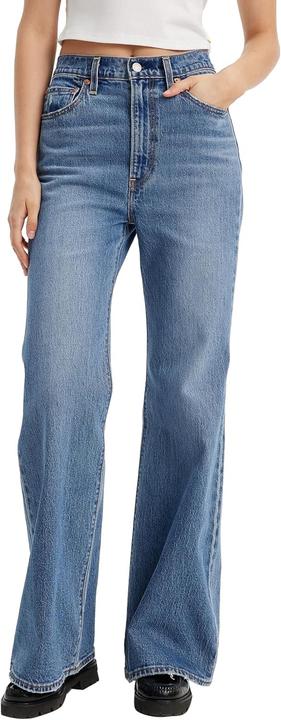 Actual product image Levis Ribcage Bells Blacks (W24/L34)
