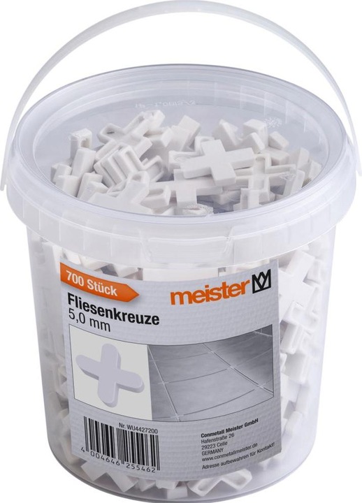 Actual product image Conmetall Meister Tile crosses 5.0 mm 700 pieces