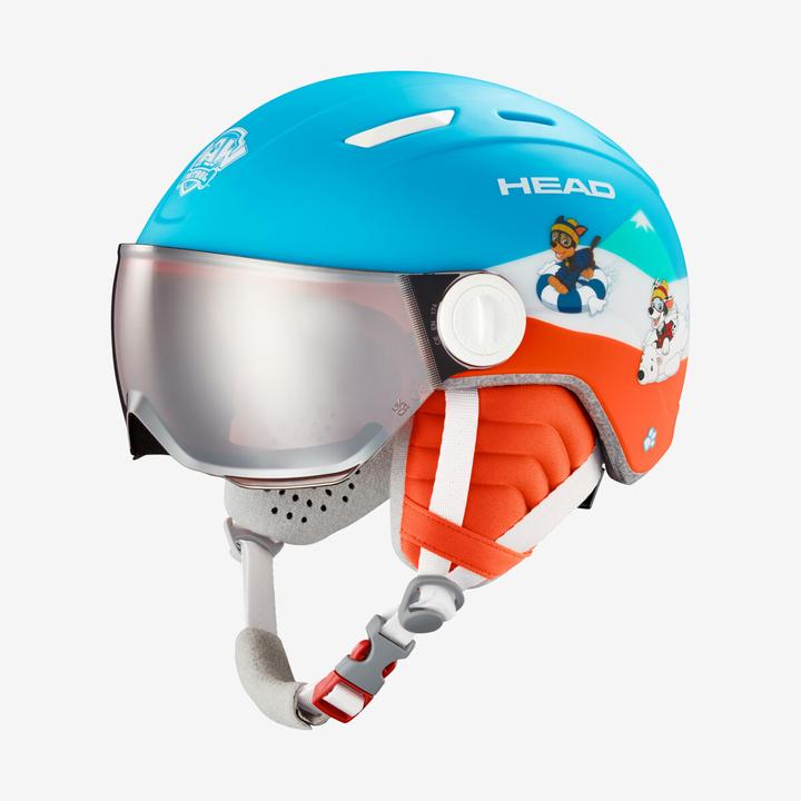 Immagine prodotto Head Casco con visiera per bambini Paw Patrol (47 - 51 cm, XXS)