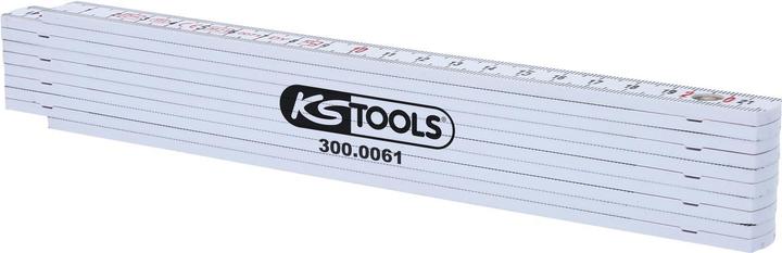 Actual product image KS Tools Plastic folding ruler (2 m)
