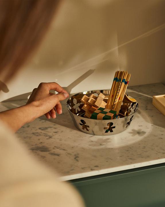 Produktbild Alessi Korbschale silberfarben (Ø 18 cm)