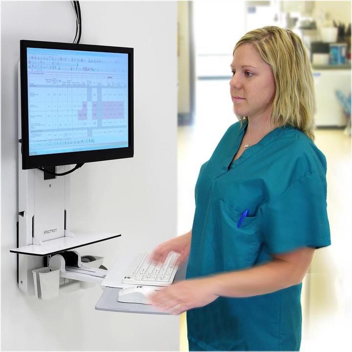 Actual product image Ergotron StyleView Sit-Stand Vertical Lift (Wall, 24")