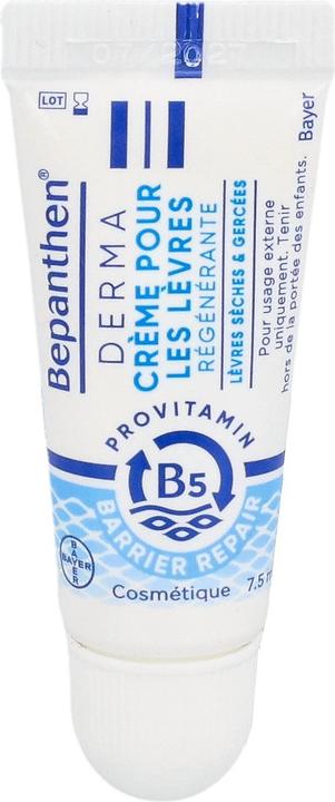 Image du produit Bepanthen Crème régénératrice pour les lèvres (Baume à lèvres, 7.50 ml)