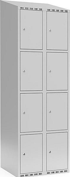 Produktbild kaiserkraft 4er-Schliessfachschrank Fydor (60 x 55 x 190 cm)