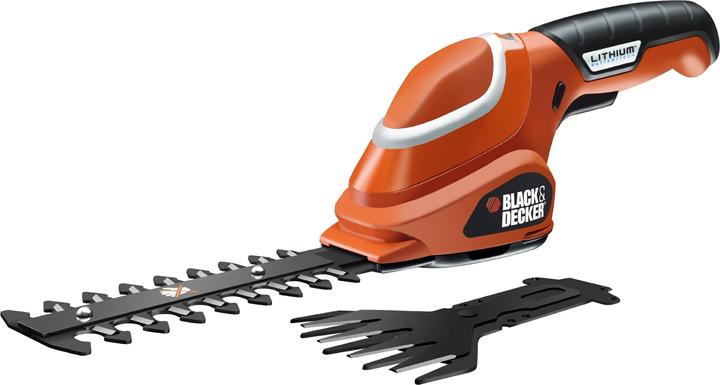 Black & Decker Strauch und Grasschere (Akkuheckenschere)