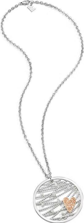 Image du produit Morellato Collier Cuoremio (Acier, Cristaux, PVD or rose, 44 cm)