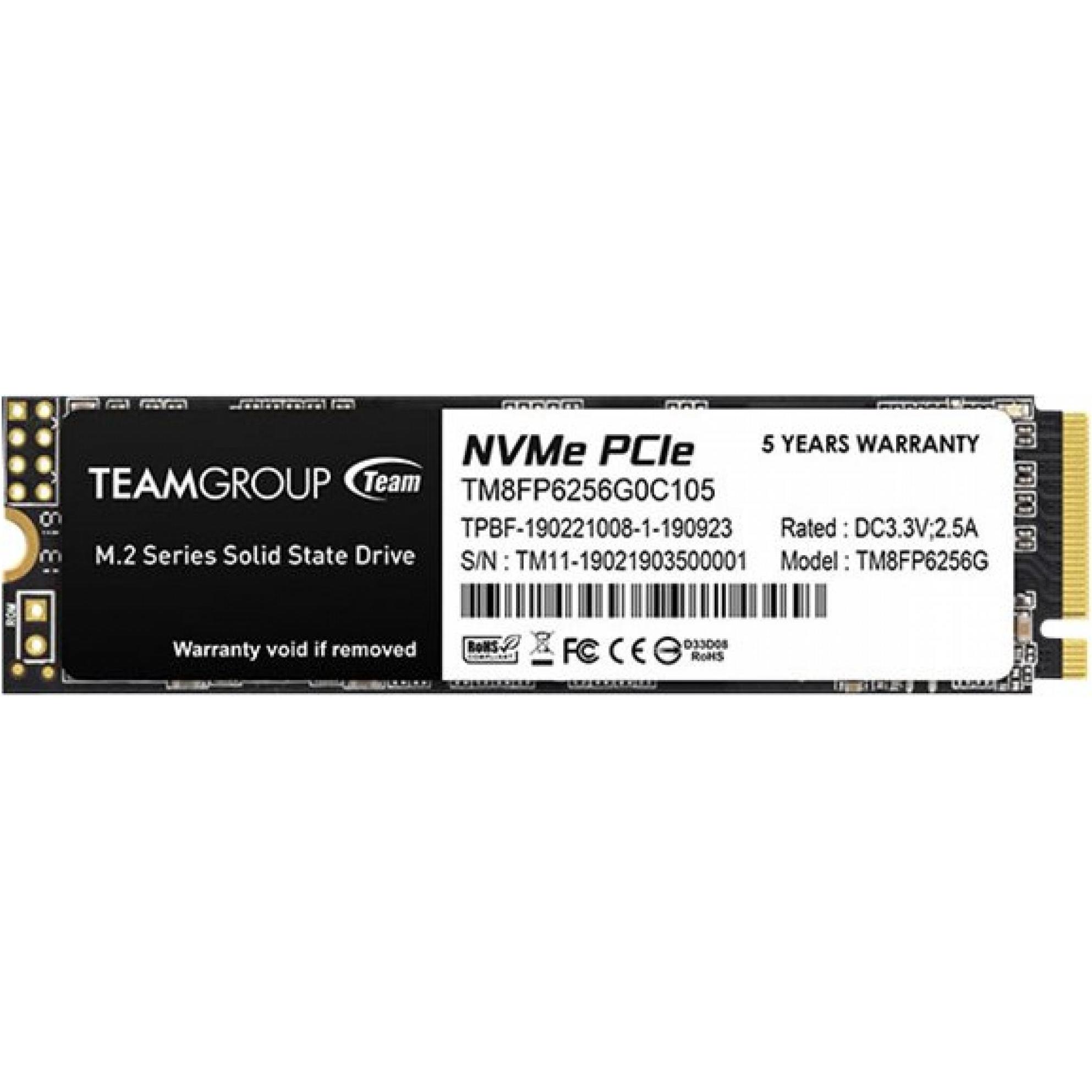 Team Group MP33 (256 GB, M.2 2280), SSD