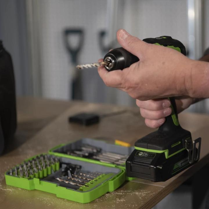 Produktbild Greenworks GD24DD60 cordless screwdriver / drill (Akkubetrieb)
