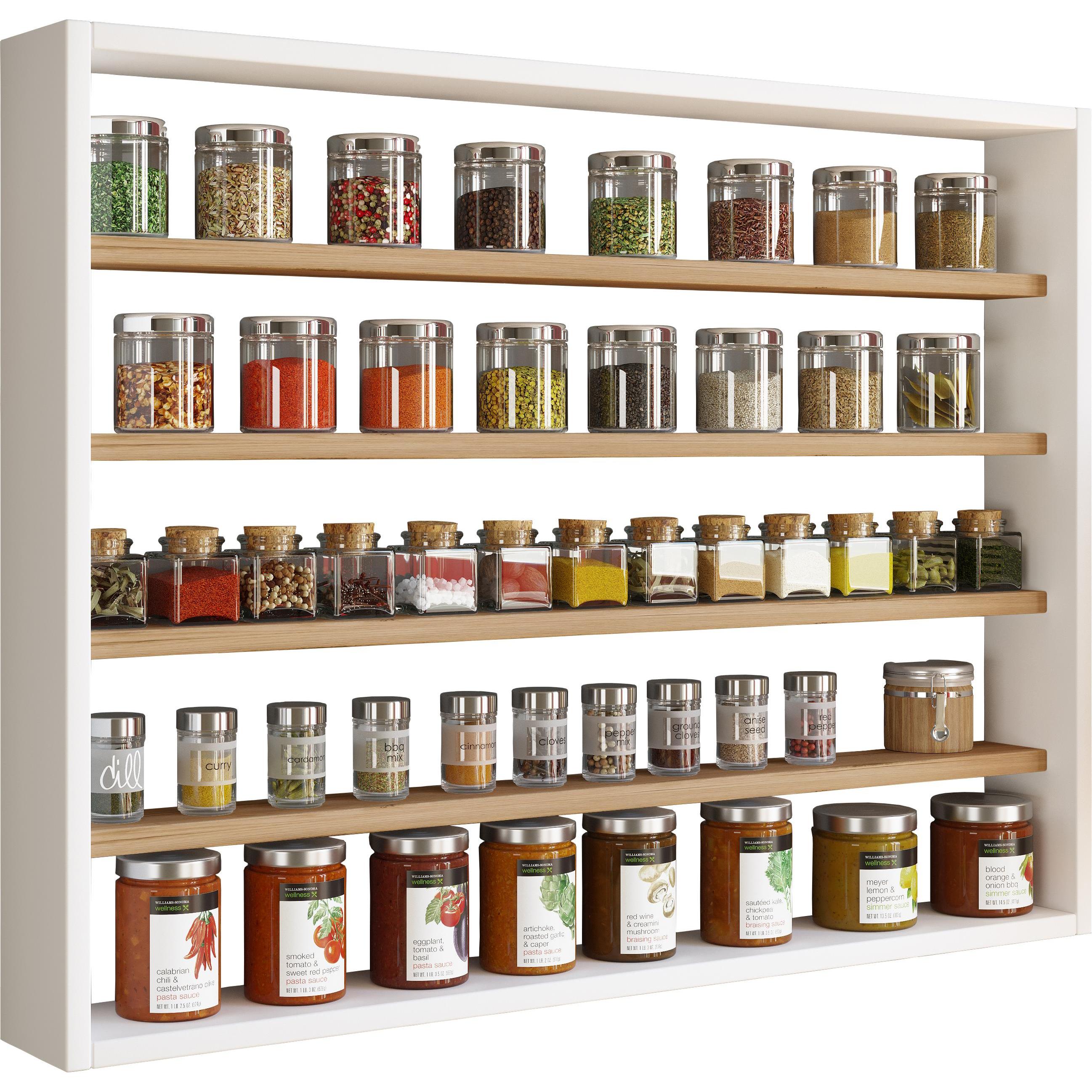Thumbnail - VCM Esaldi L, Küchen Organizer, Weiss