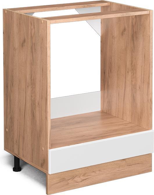 Goldkraft Eiche, Weiss, Weiss Hochglanz