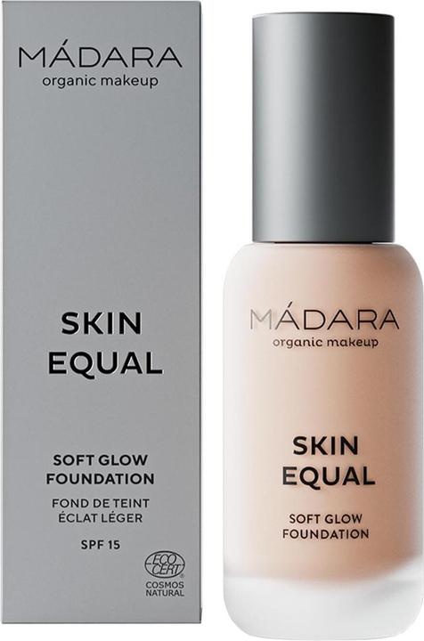 Produktbild Madara MÃDARA - Skin Equal Soft Glow Foundation SPF 15 - Liquid make-up 30 ml - (Rose Ivory)