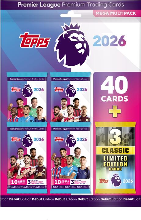 Topps Premier League Mega Multipack (PL25-03) (English, Booster Pack)