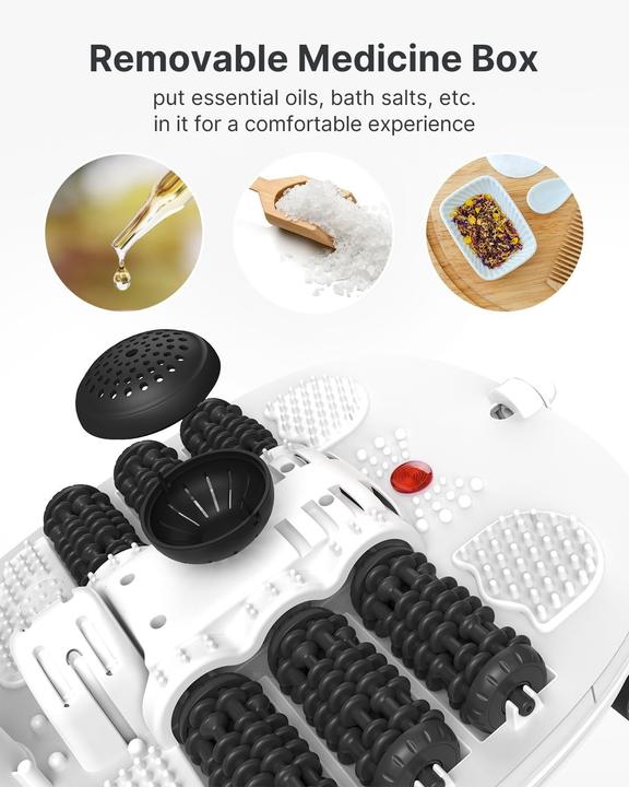 Actual product image Renpho Pro Shiatsu Fussbad