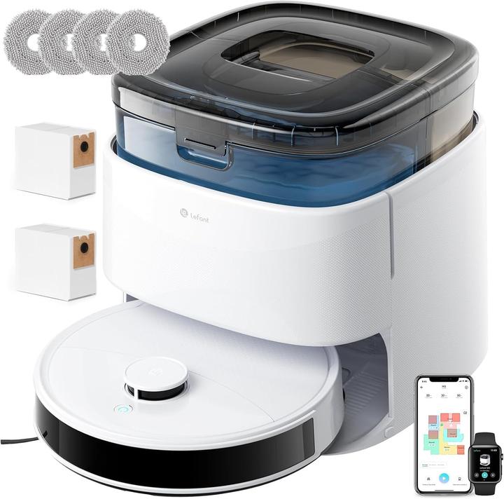 Actual product image N3 Robot Vacuum Cleaner (6000 Pa, Wiping cloth)